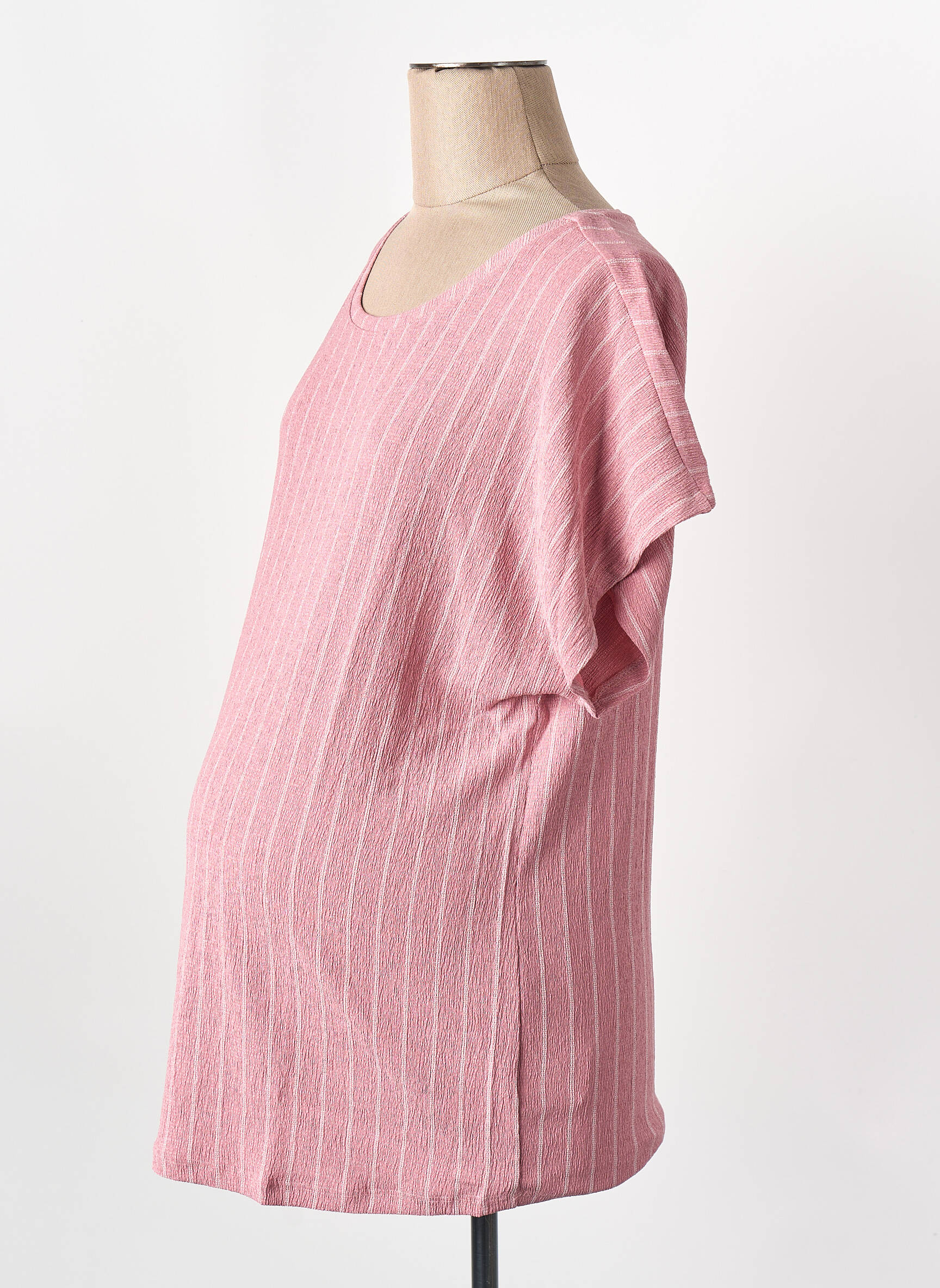 T-shirt rose SUPERMOM femme
