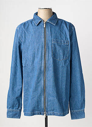 Veste casual bleu KNOWLEDGE COTTON APPAREL homme