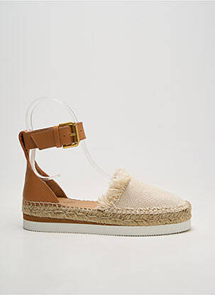 Espadrilles beige SEE BY CHLOÉ femme