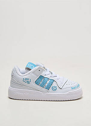 Baskets blanc ADIDAS fille