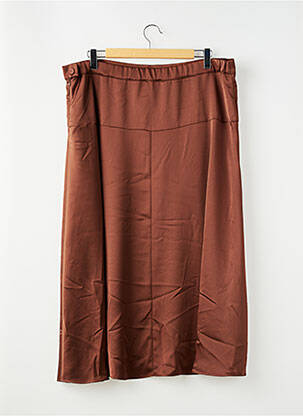 Jupe longue marron PERSONA BY MARINA RINALDI femme