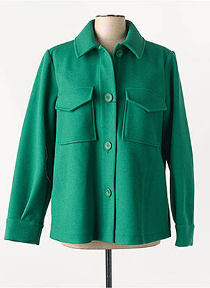 Manteau long vert PERSONA BY MARINA RINALDI femme