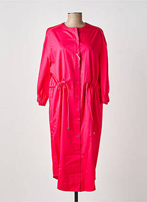 Robe mi-longue rose MAX MARA femme