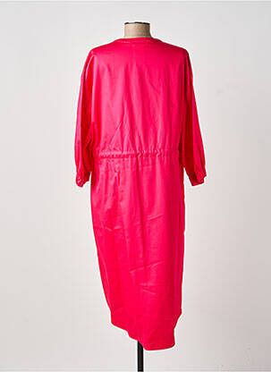 Robe mi-longue rose MAX MARA femme