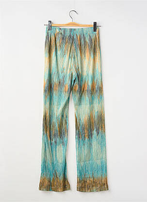 Pantalon droit bleu IMPERIAL femme