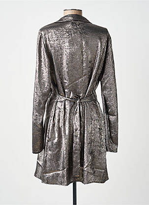 Robe courte gris PLEASE femme
