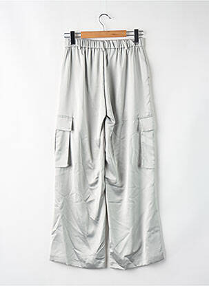Pantalon cargo argent IMPERIAL femme
