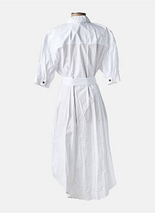 Robe mi-longue blanc PINKO femme
