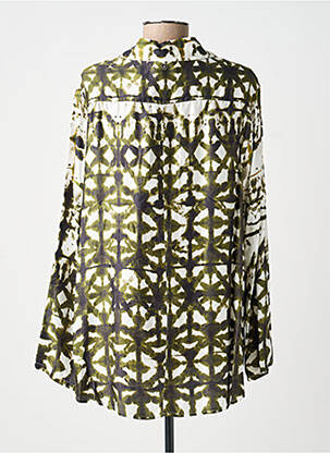Chemise manches longues blanc PLEASE femme