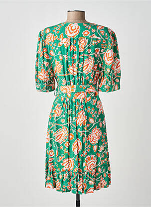 Robe courte vert LA PETITE FRANCAISE femme