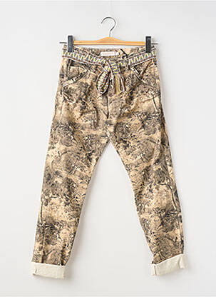 Pantalon cargo beige PLEASE femme