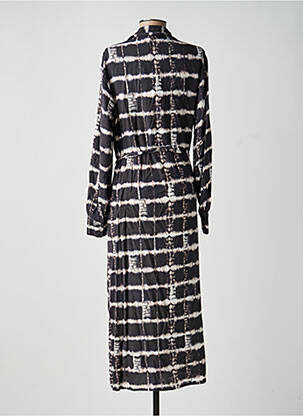 Robe longue noir PLEASE femme