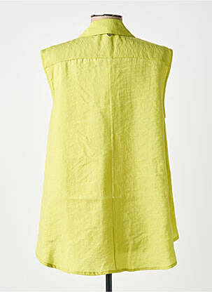 Chemise manches courtes vert PLEASE femme