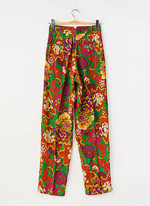 Pantalon droit multicolore LAURENCE BRAS femme