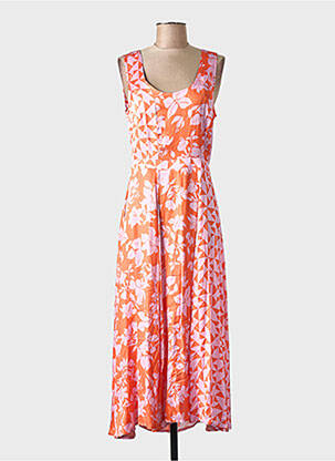 Robe longue orange LA PETITE FRANCAISE femme