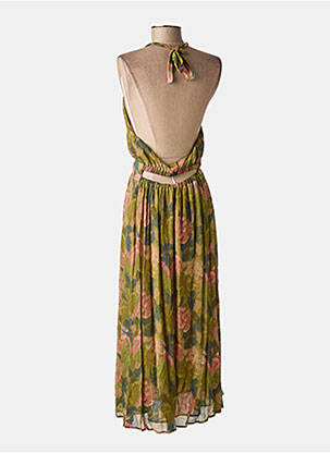 Robe mi-longue multicolore MOMONI femme