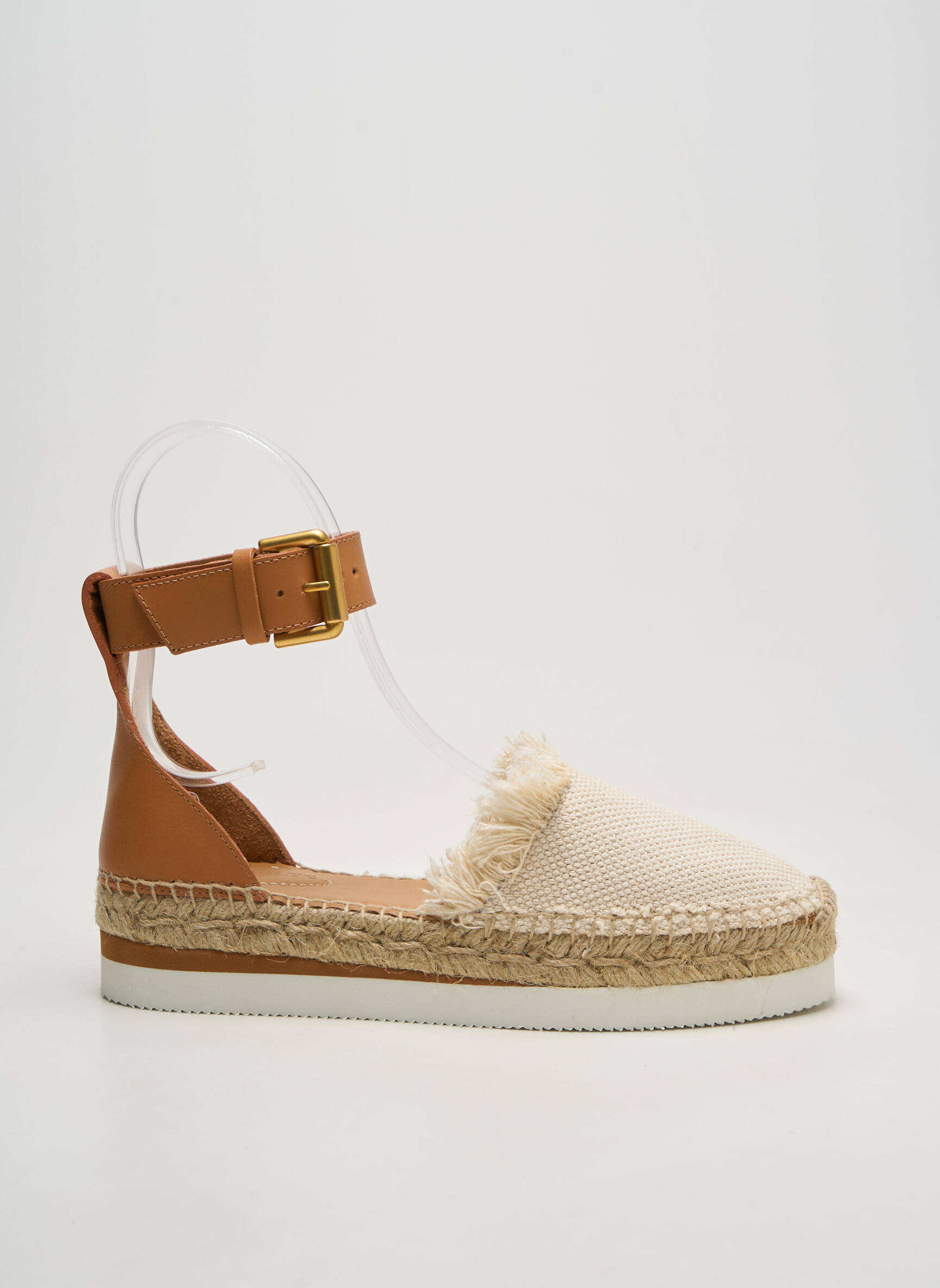 Espadrilles beige SEE BY CHLOÉ femme