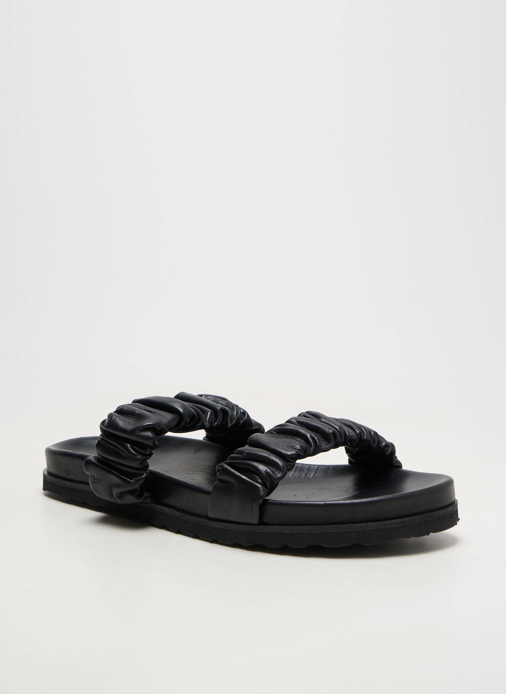 Sandales/nu pieds noir ANONYMOUS COPENHAGEN femme