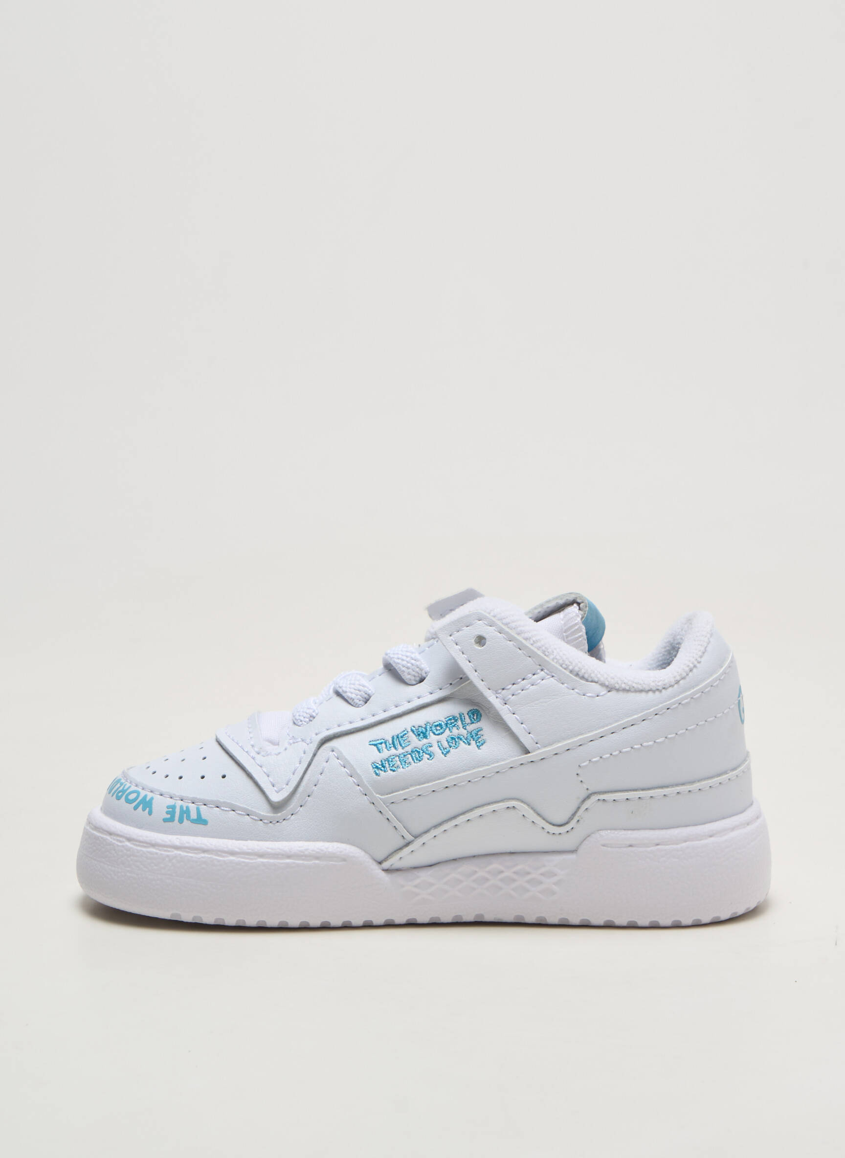 Baskets blanc ADIDAS fille