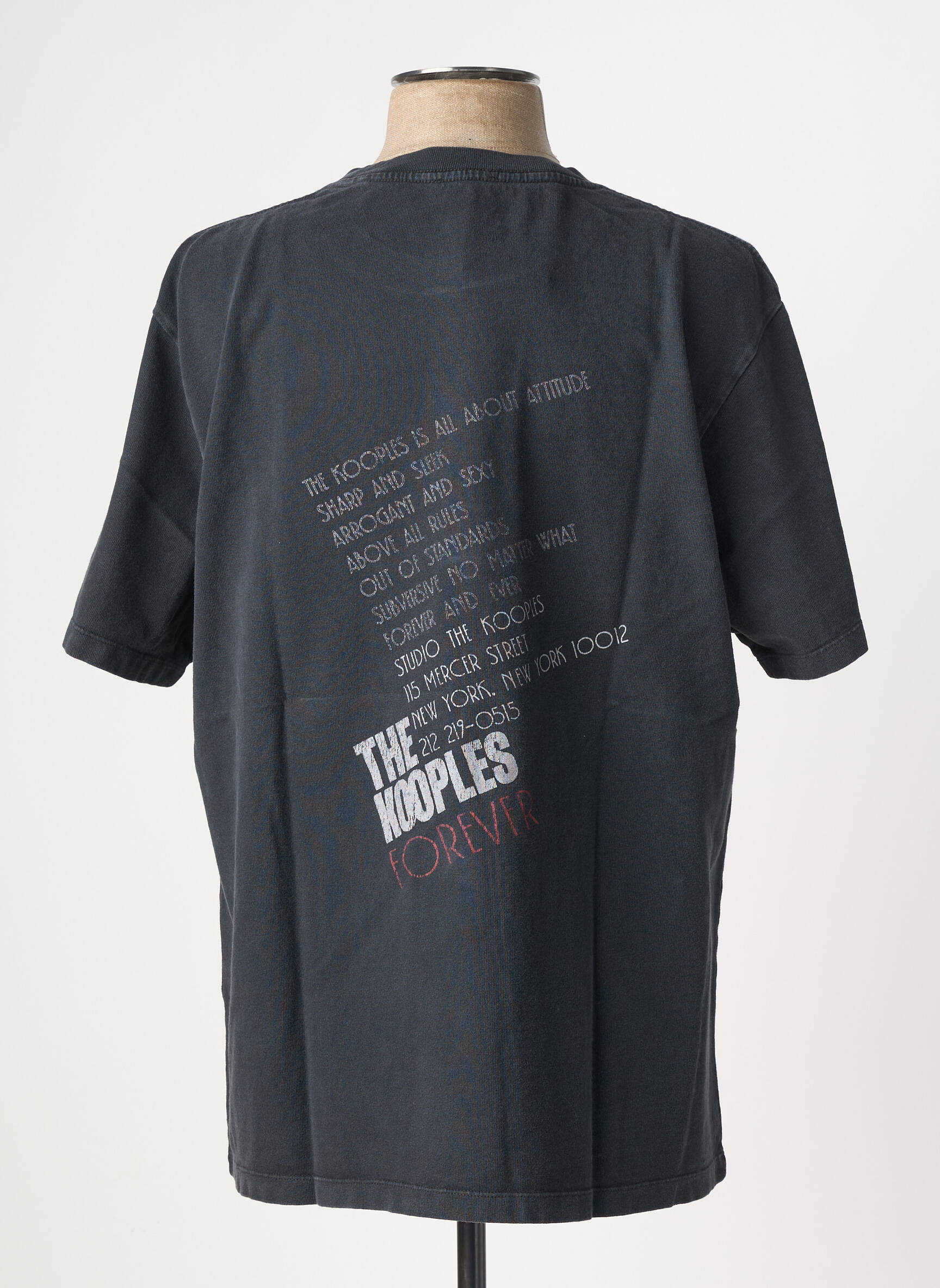 T-shirt noir THE KOOPLES homme