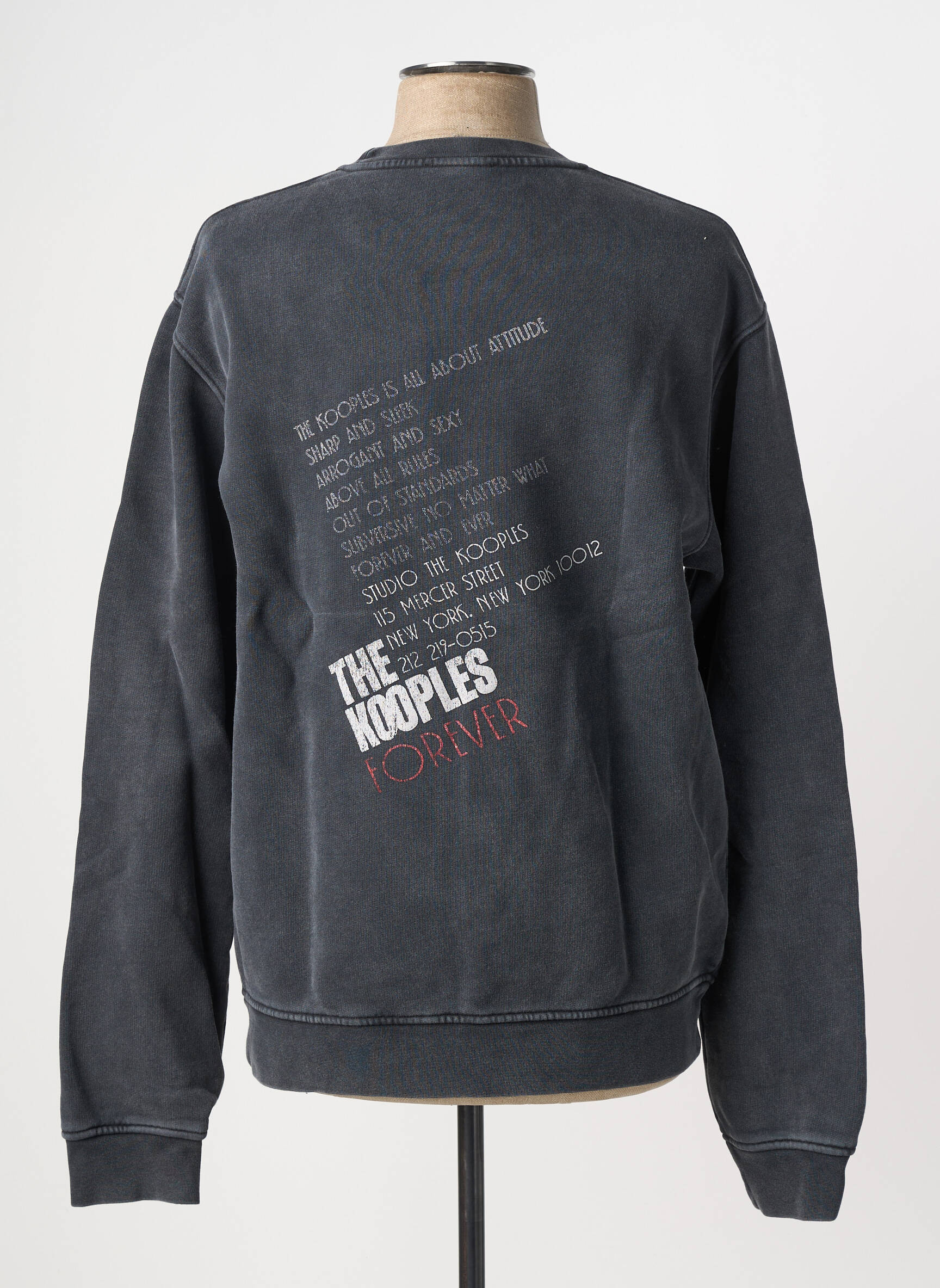 Sweat-shirt gris THE KOOPLES homme