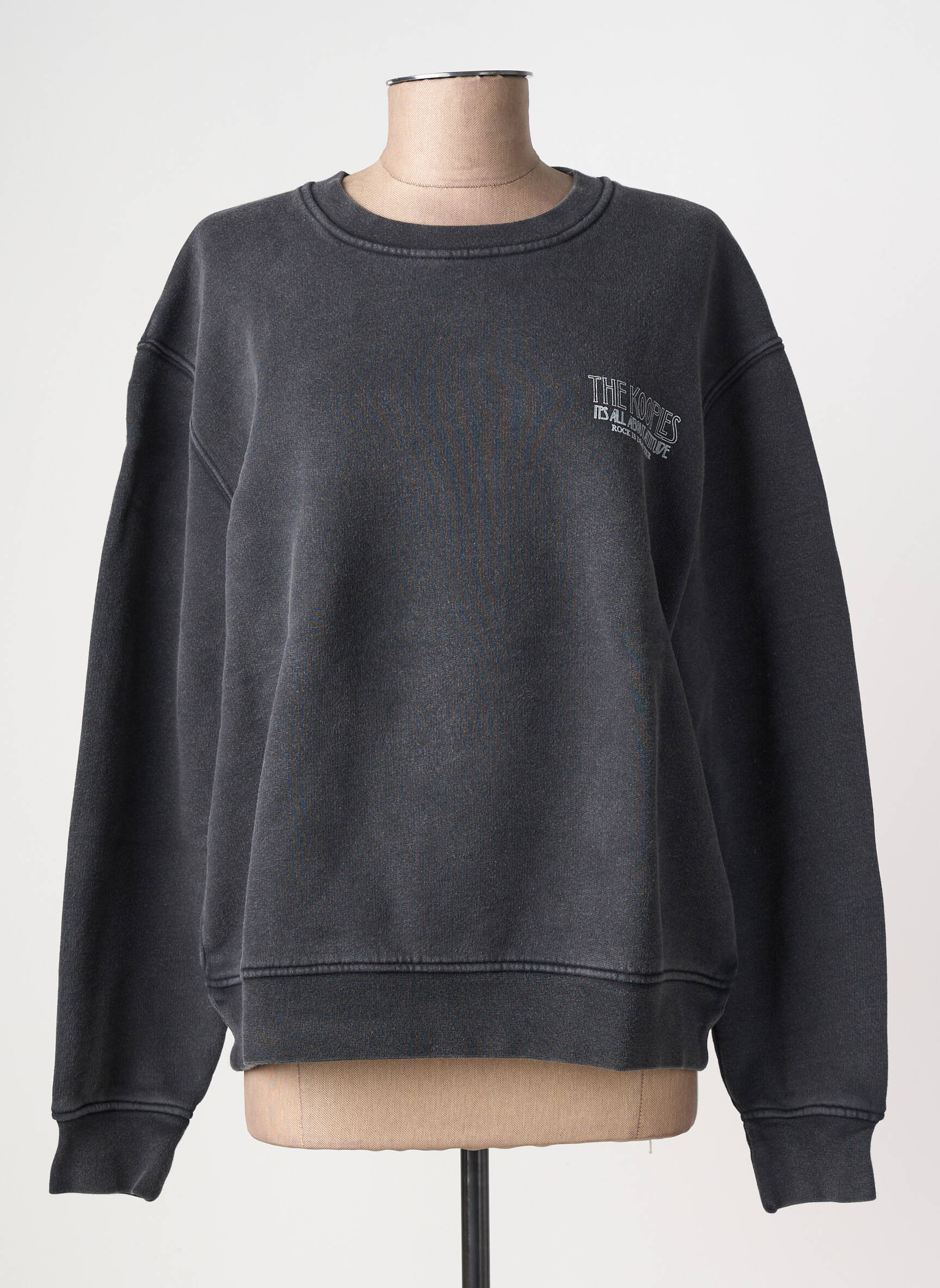 Sweat-shirt gris THE KOOPLES femme