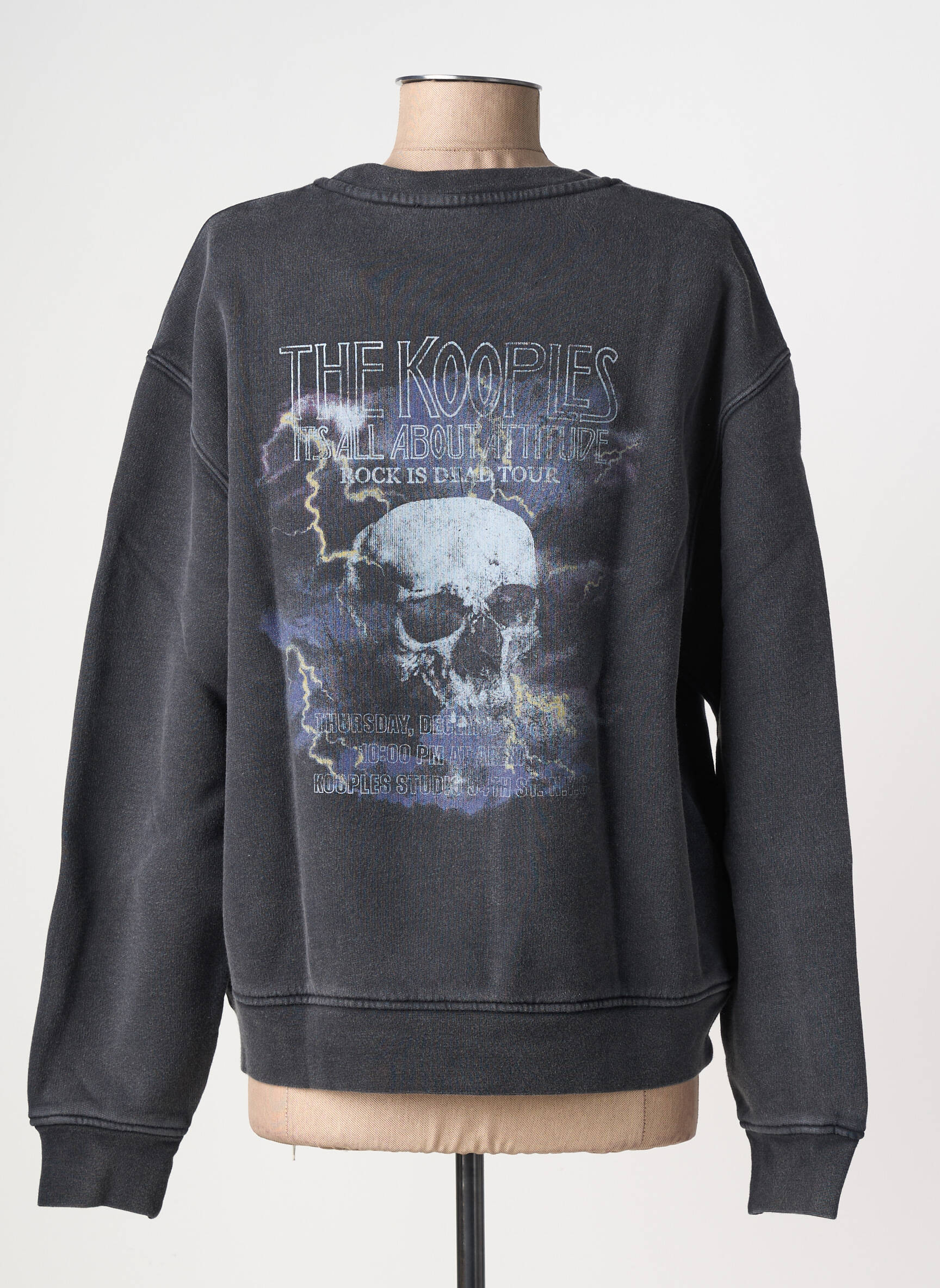 Sweat-shirt gris THE KOOPLES femme