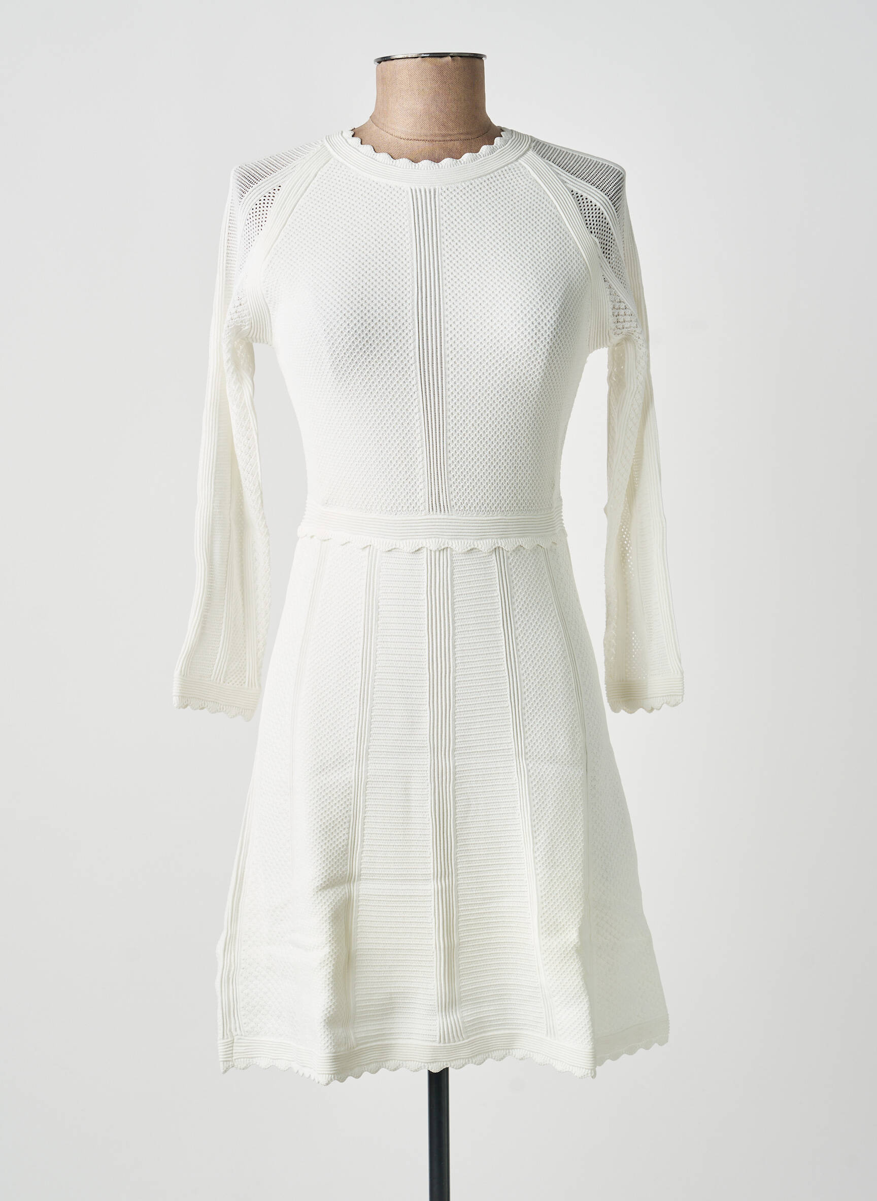 Robe courte blanc THE KOOPLES femme