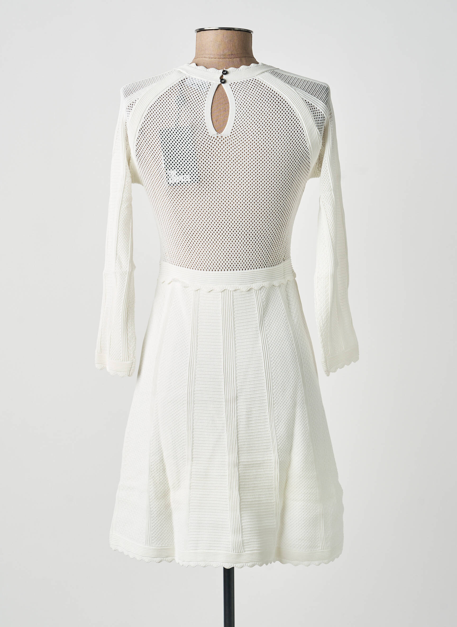 Robe courte blanc THE KOOPLES femme