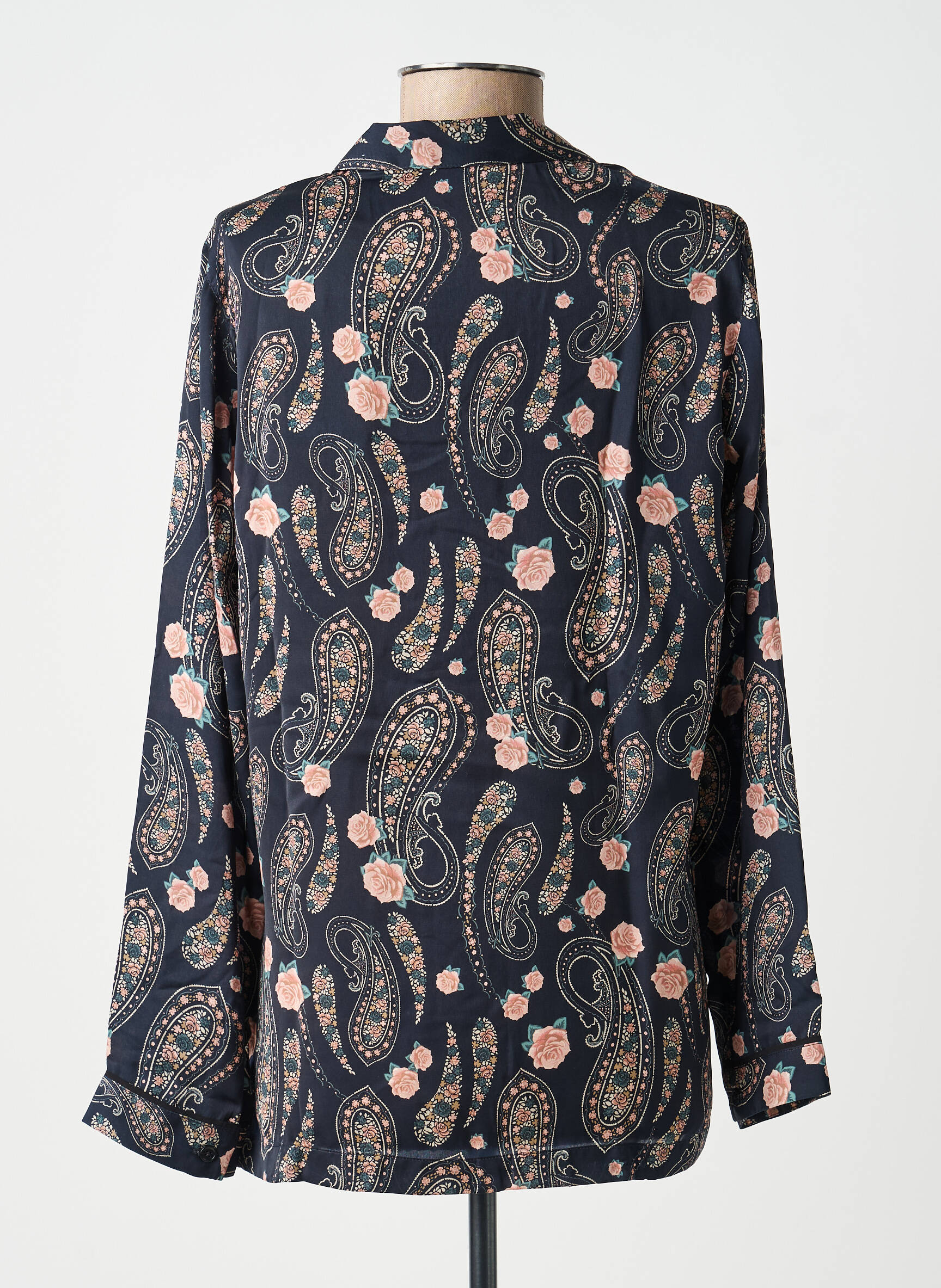 Chemisier coupe fluide manches longues rose THE KOOPLES femme