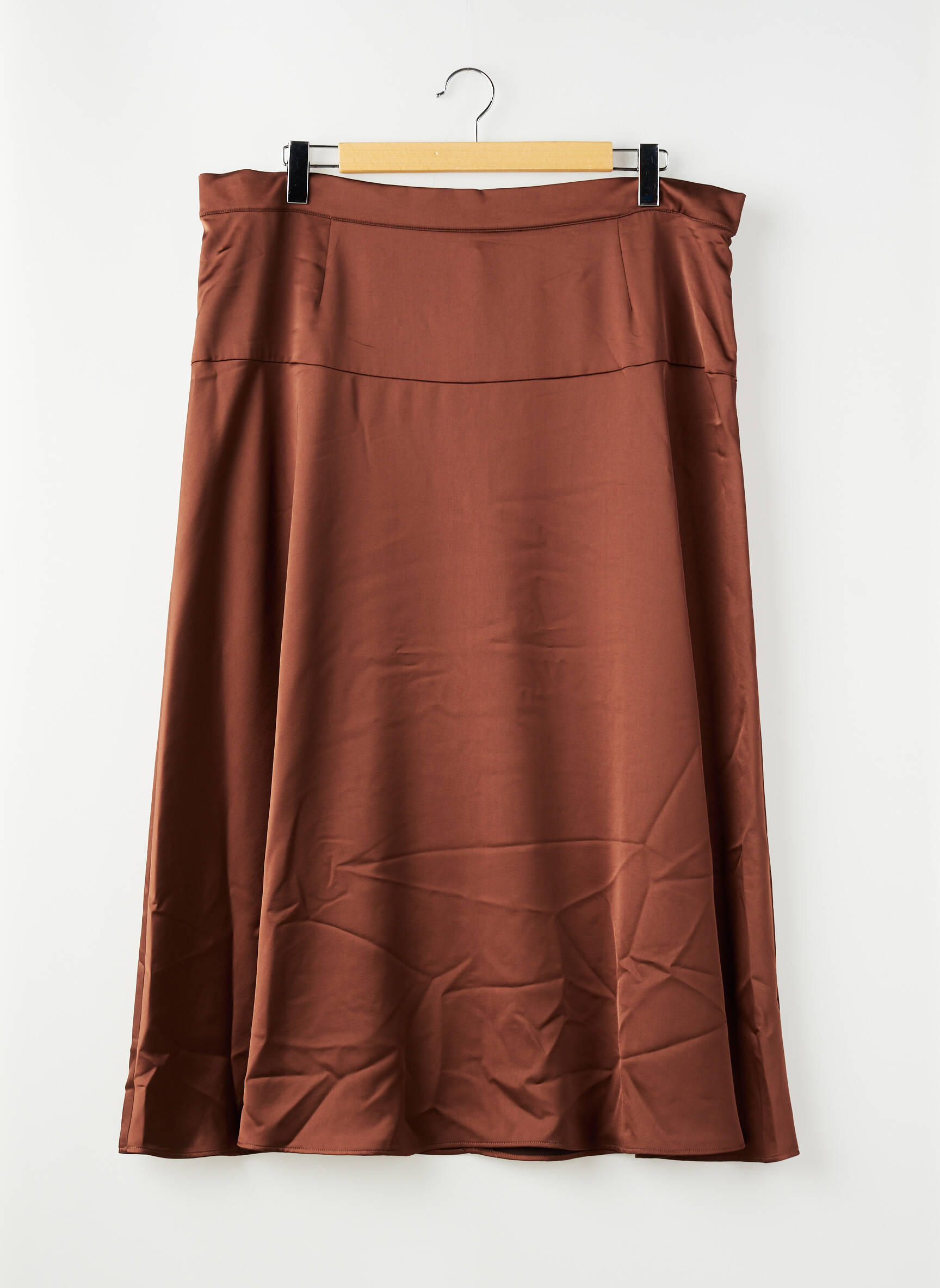 Jupe longue marron PERSONA BY MARINA RINALDI femme