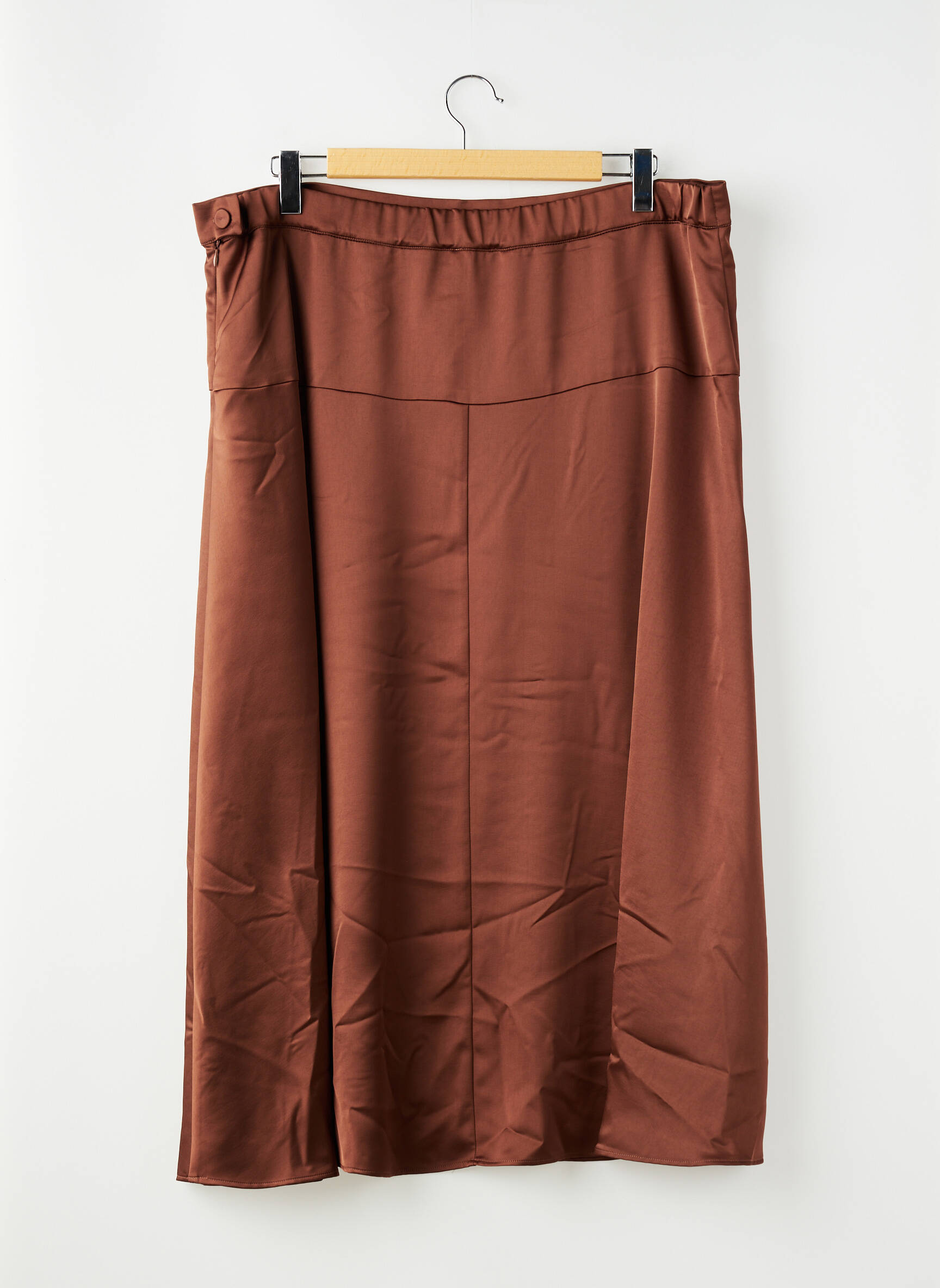 Jupe longue marron PERSONA BY MARINA RINALDI femme