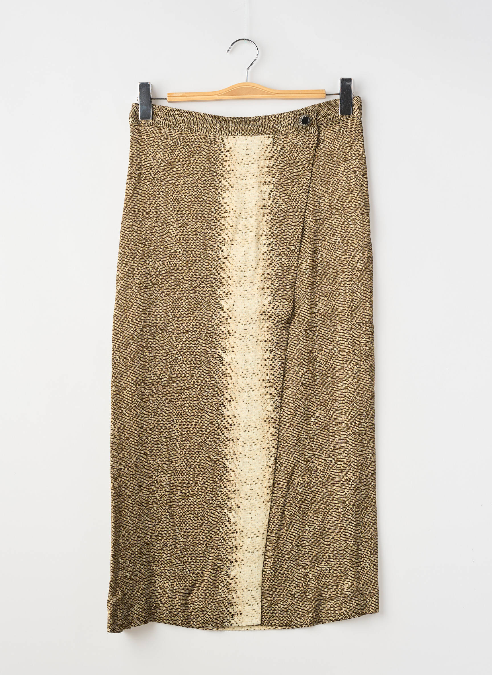Jupe mi-longue marron TWINSET femme