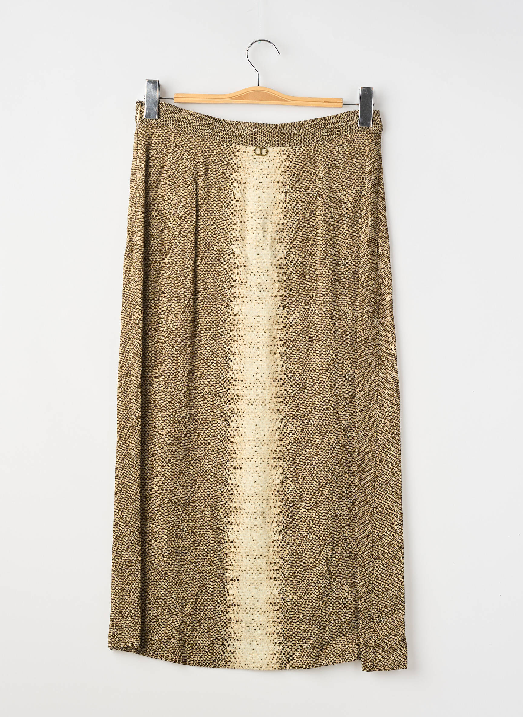 Jupe mi-longue marron TWINSET femme