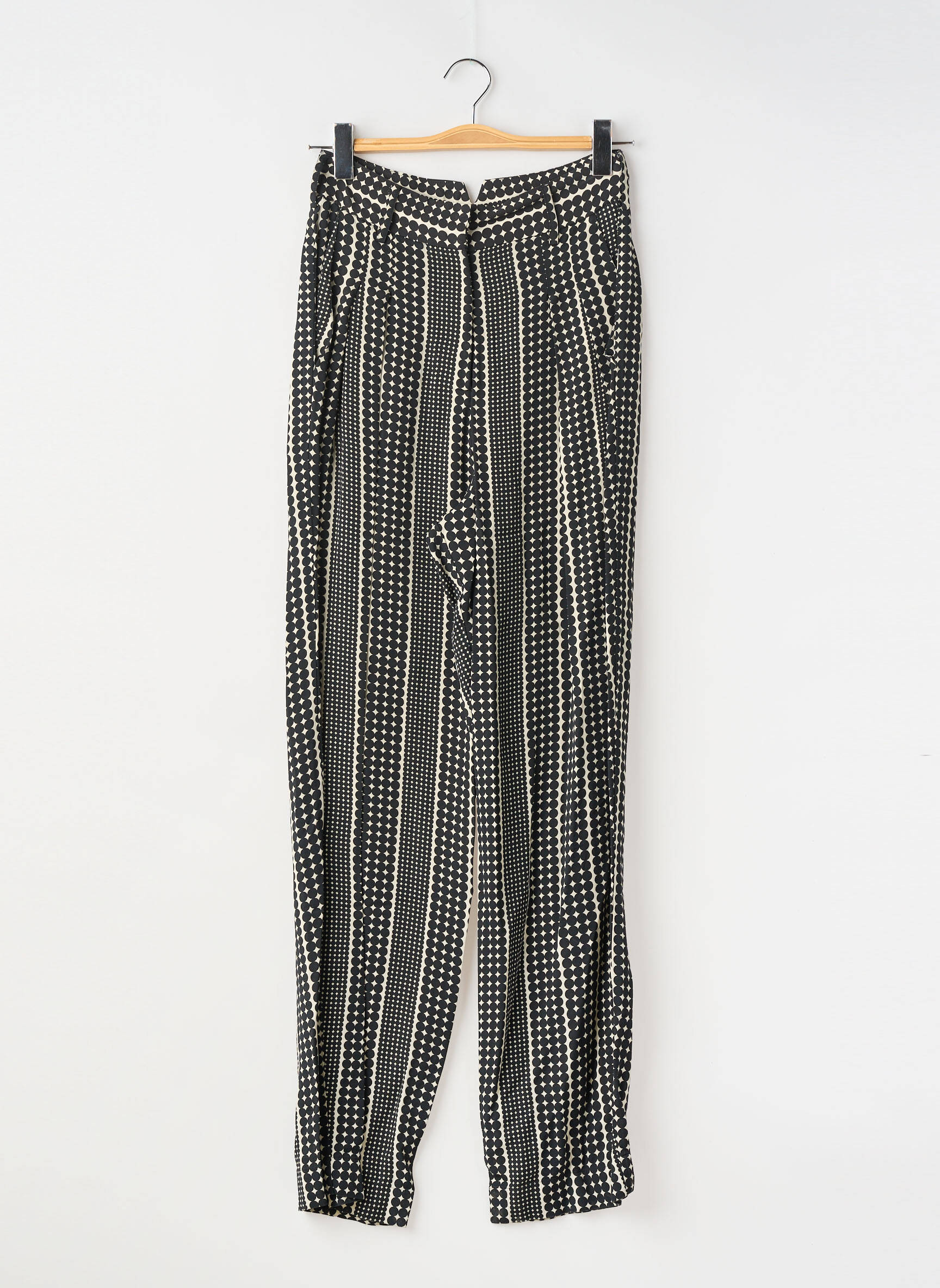 Pantalon large noir LAURENCE BRAS femme