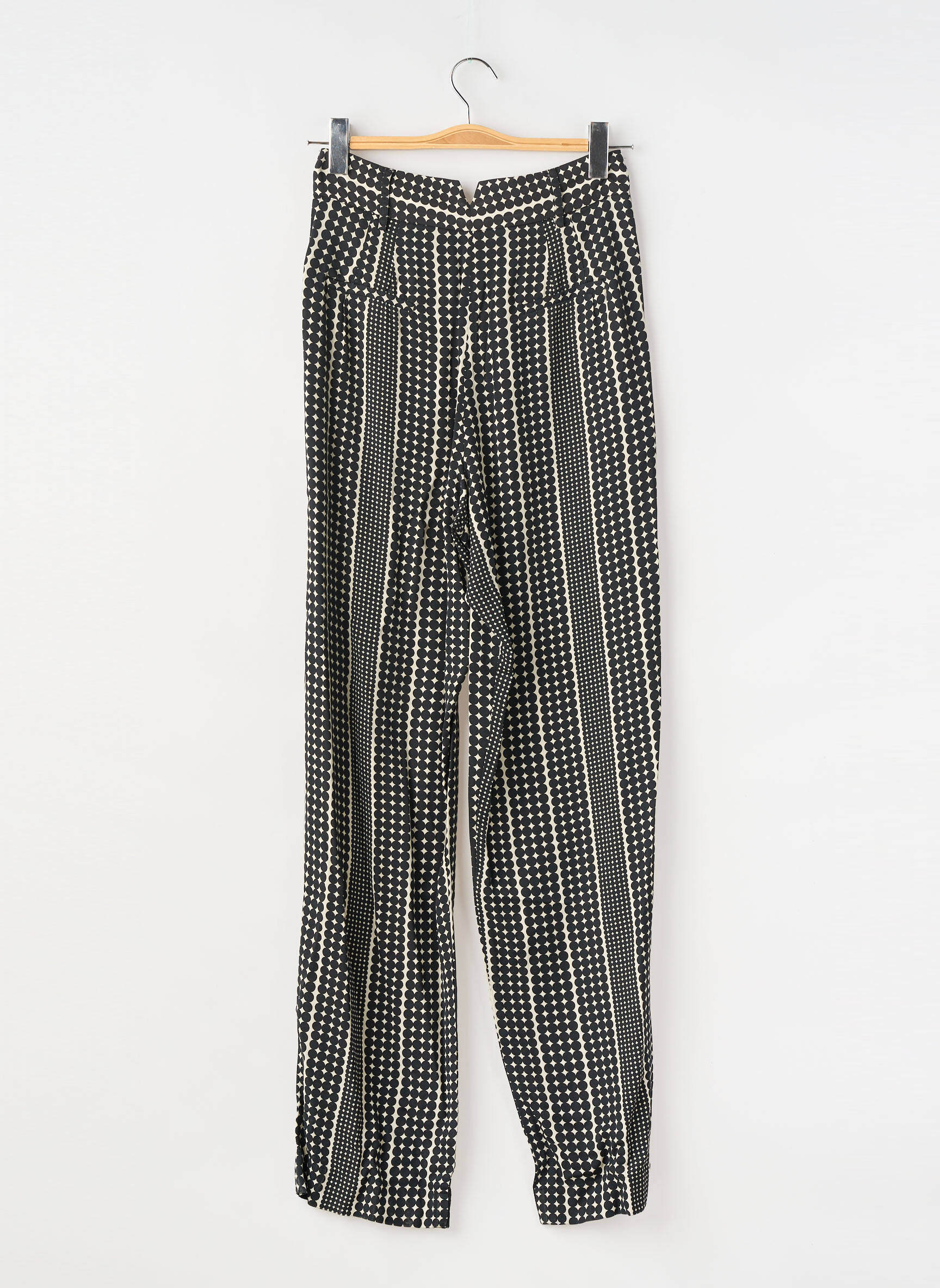Pantalon large noir LAURENCE BRAS femme