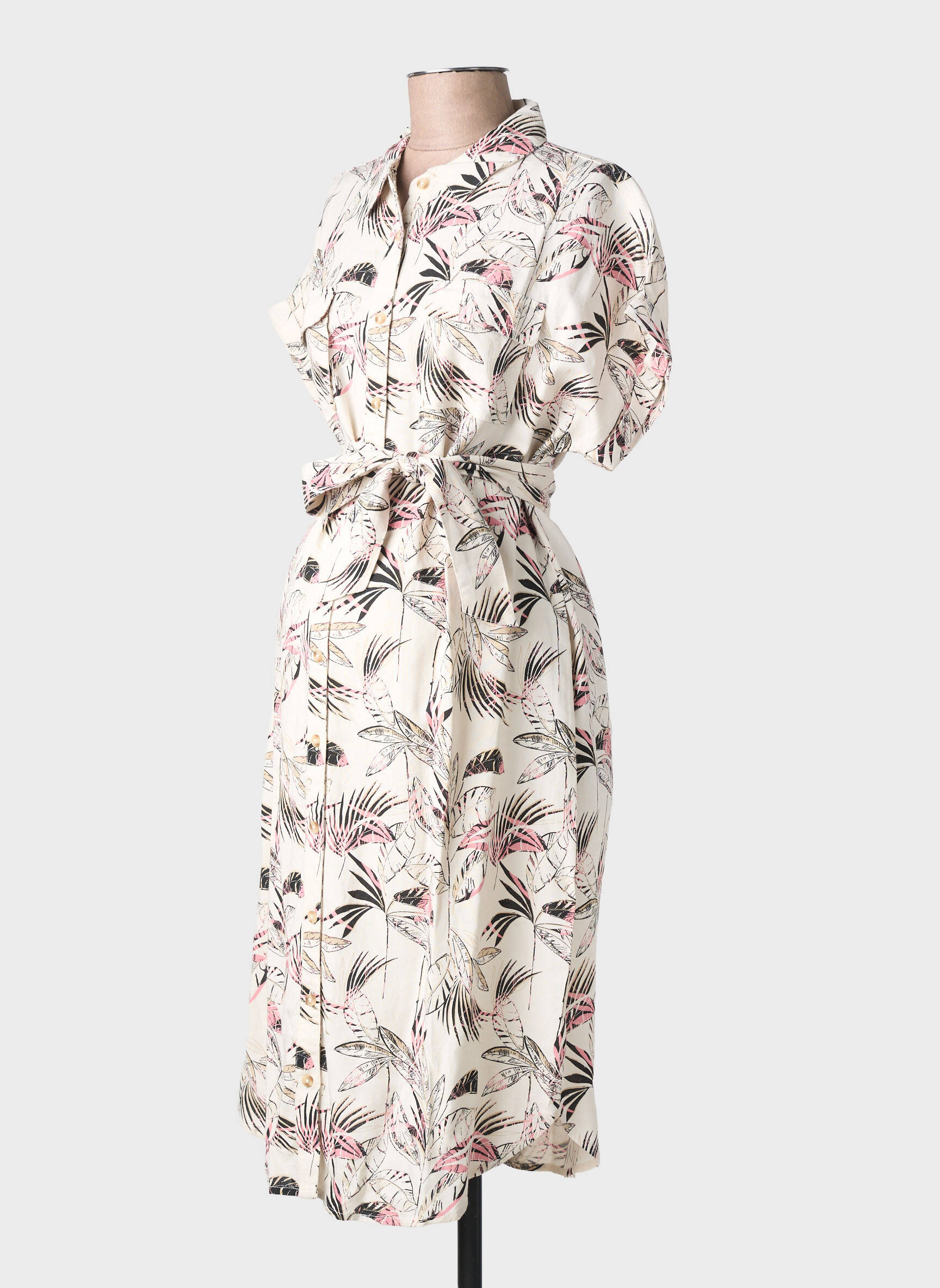 Robe maternité beige NOPPIES femme