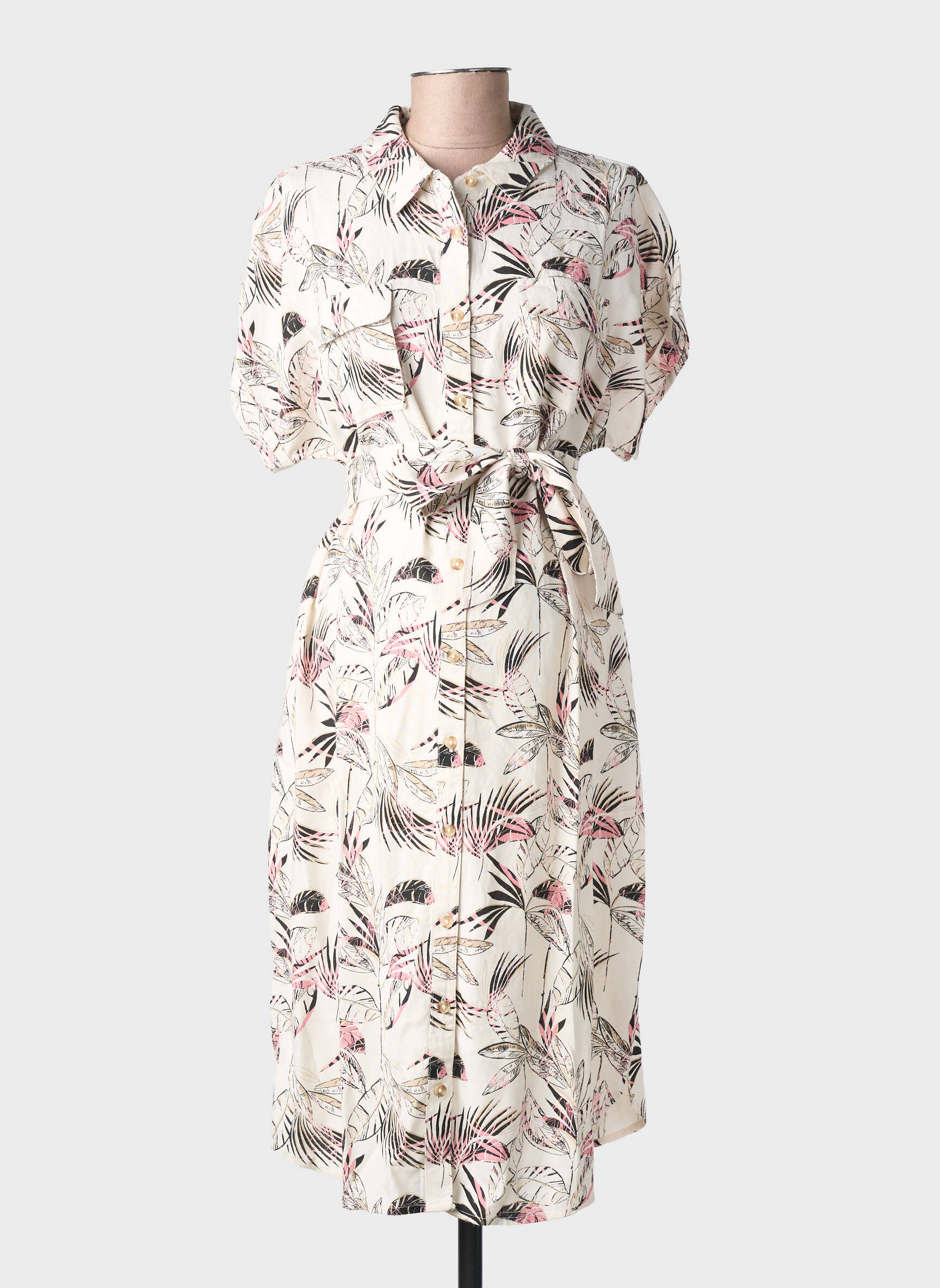 Robe maternité beige NOPPIES femme
