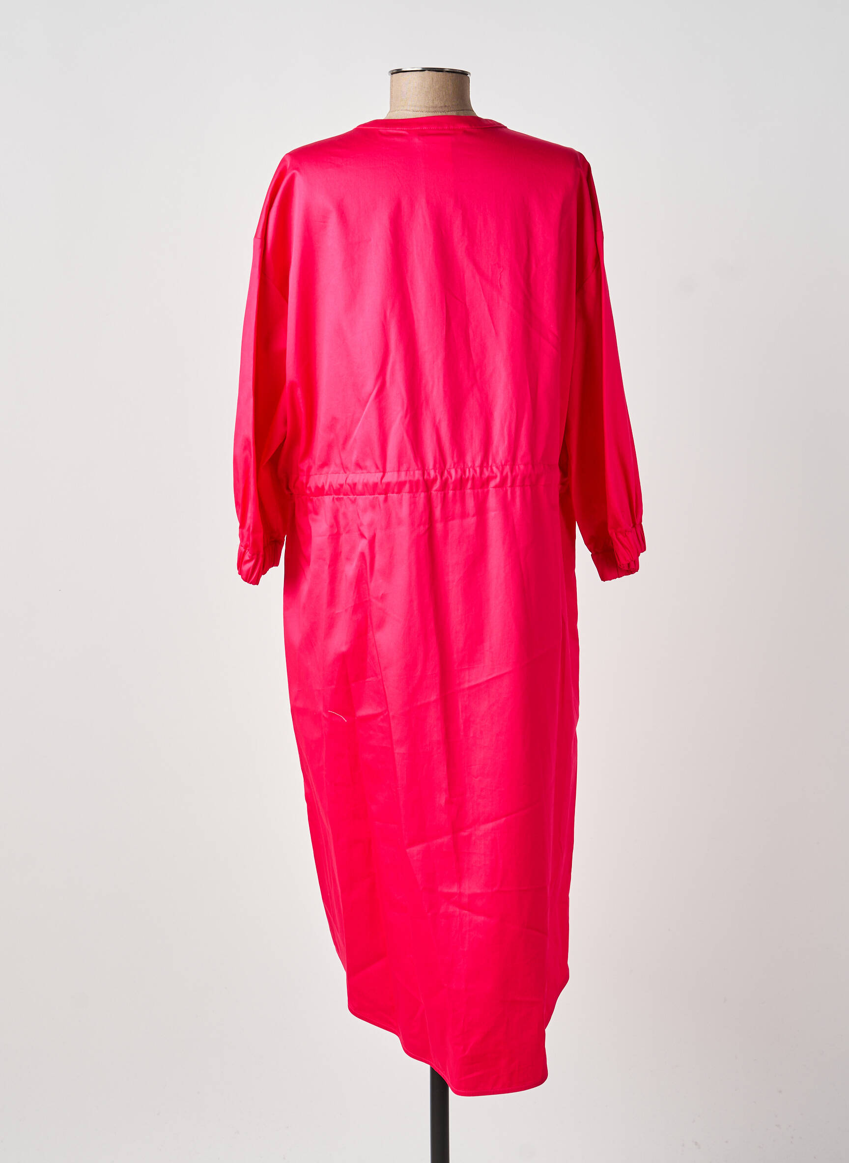 Robe mi-longue rose MAX MARA femme