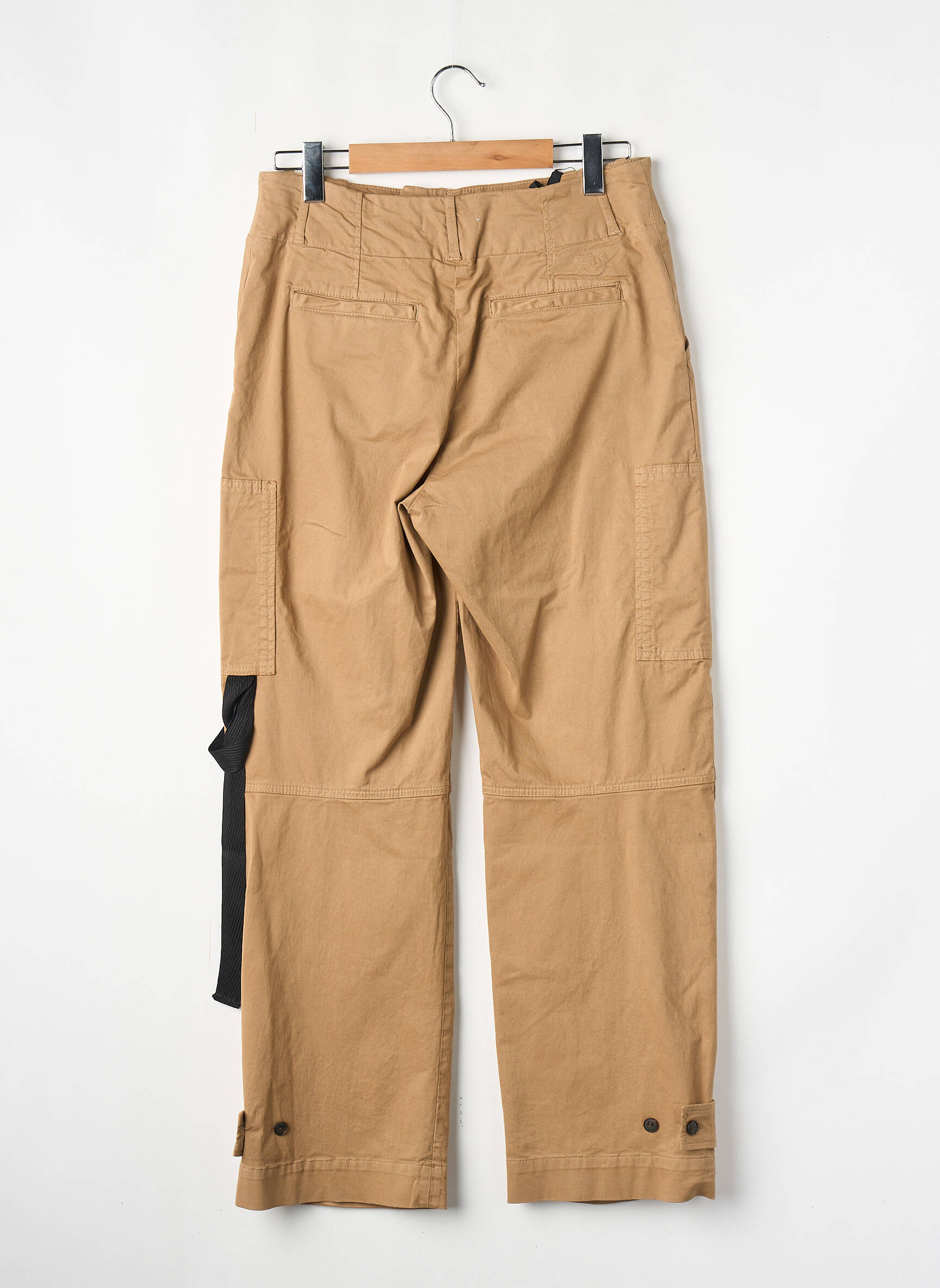 Pantalon droit marron PINKO femme