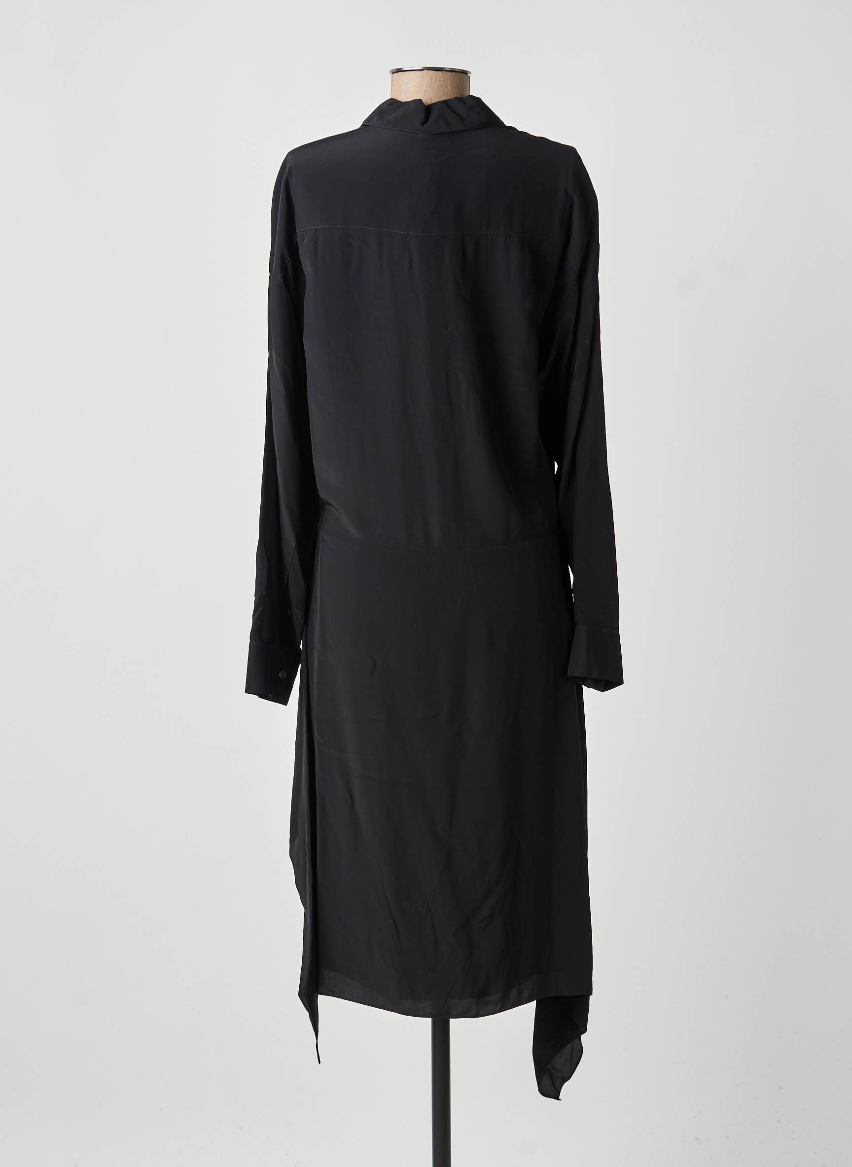 Robe longue noir THEORY femme