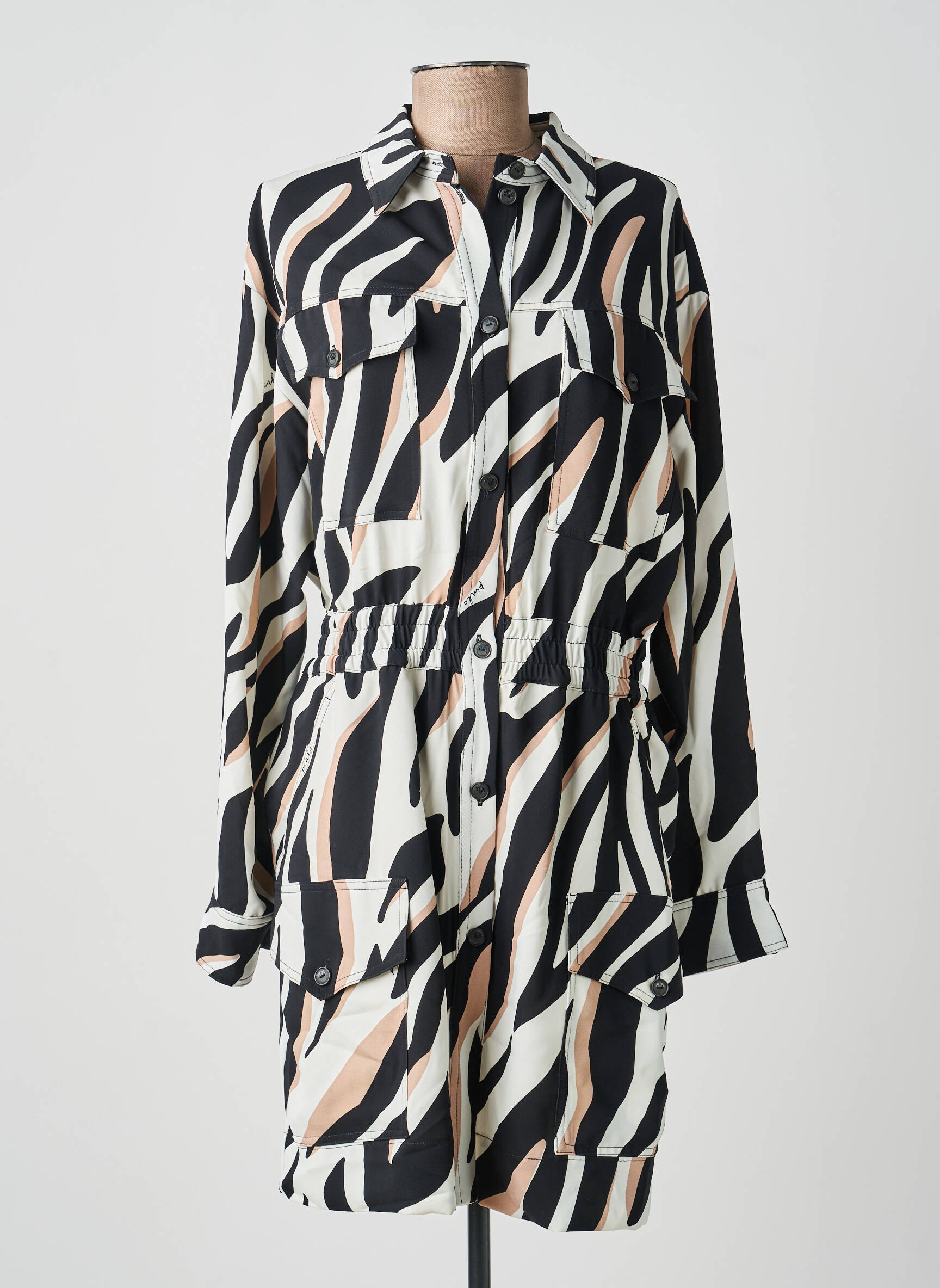 Robe courte multicolore PINKO femme
