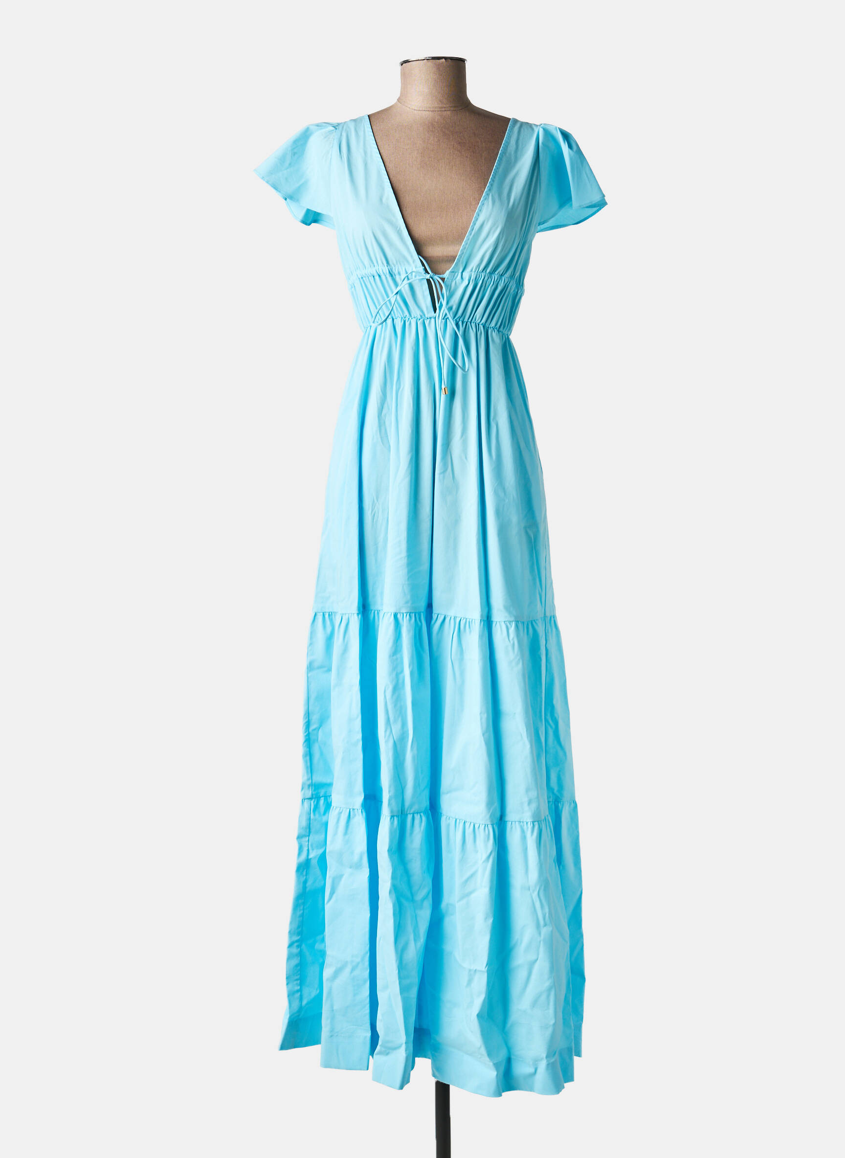 Robe longue bleu TWINSET femme