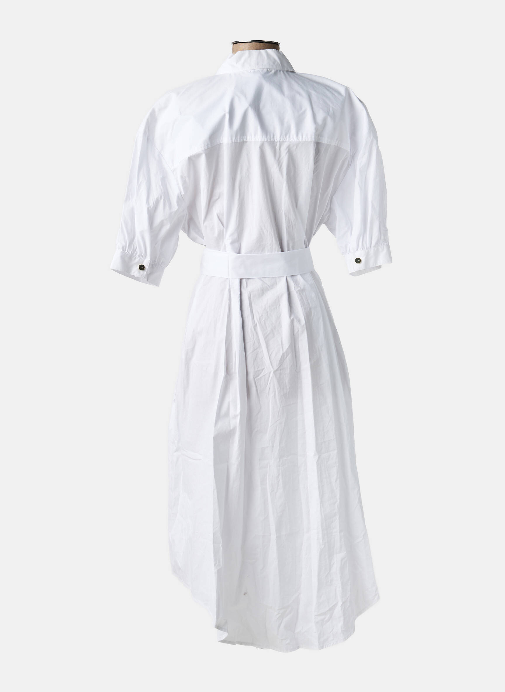 Robe mi-longue blanc PINKO femme