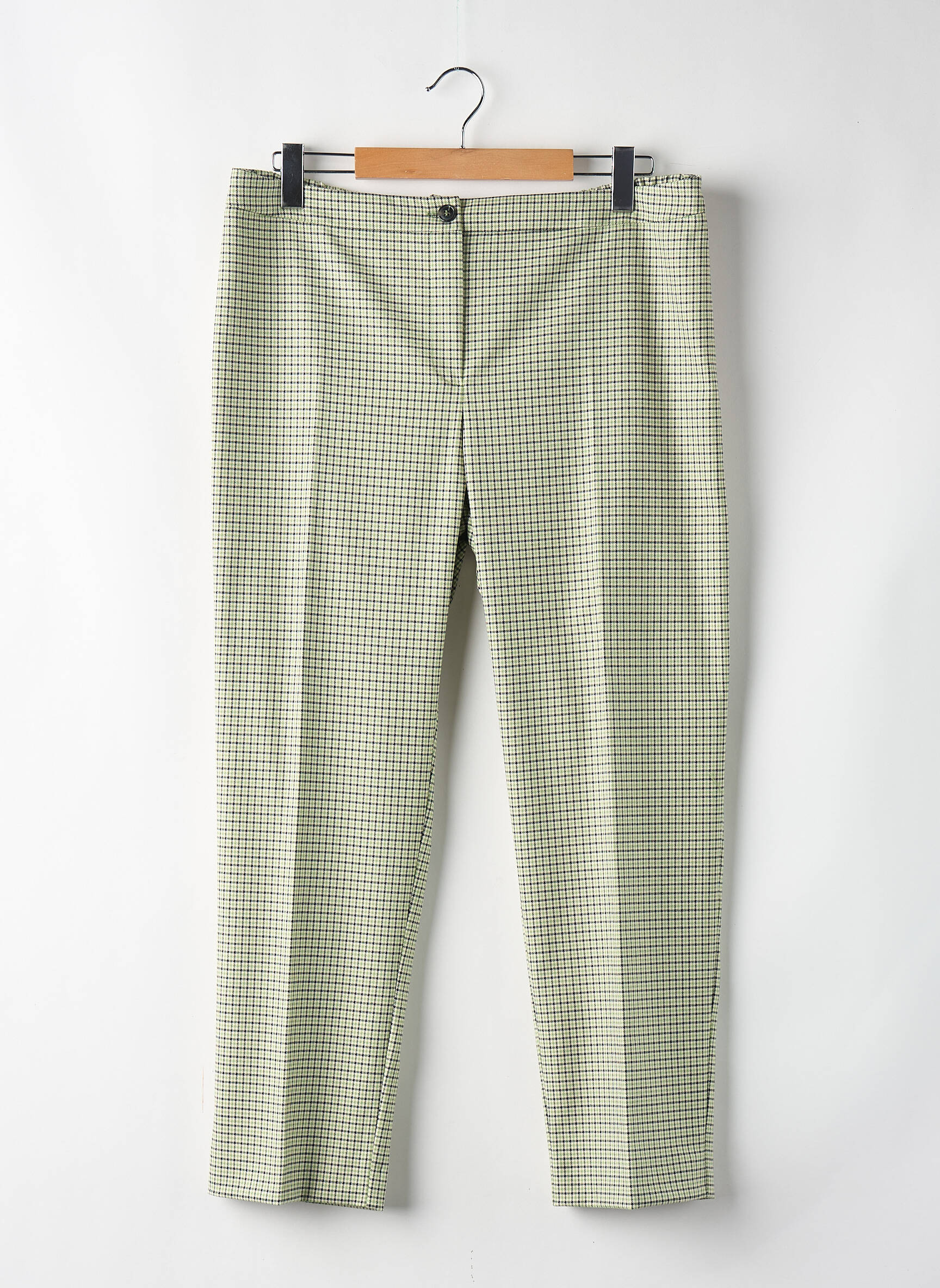 Pantalon droit vert PERSONA BY MARINA RINALDI femme