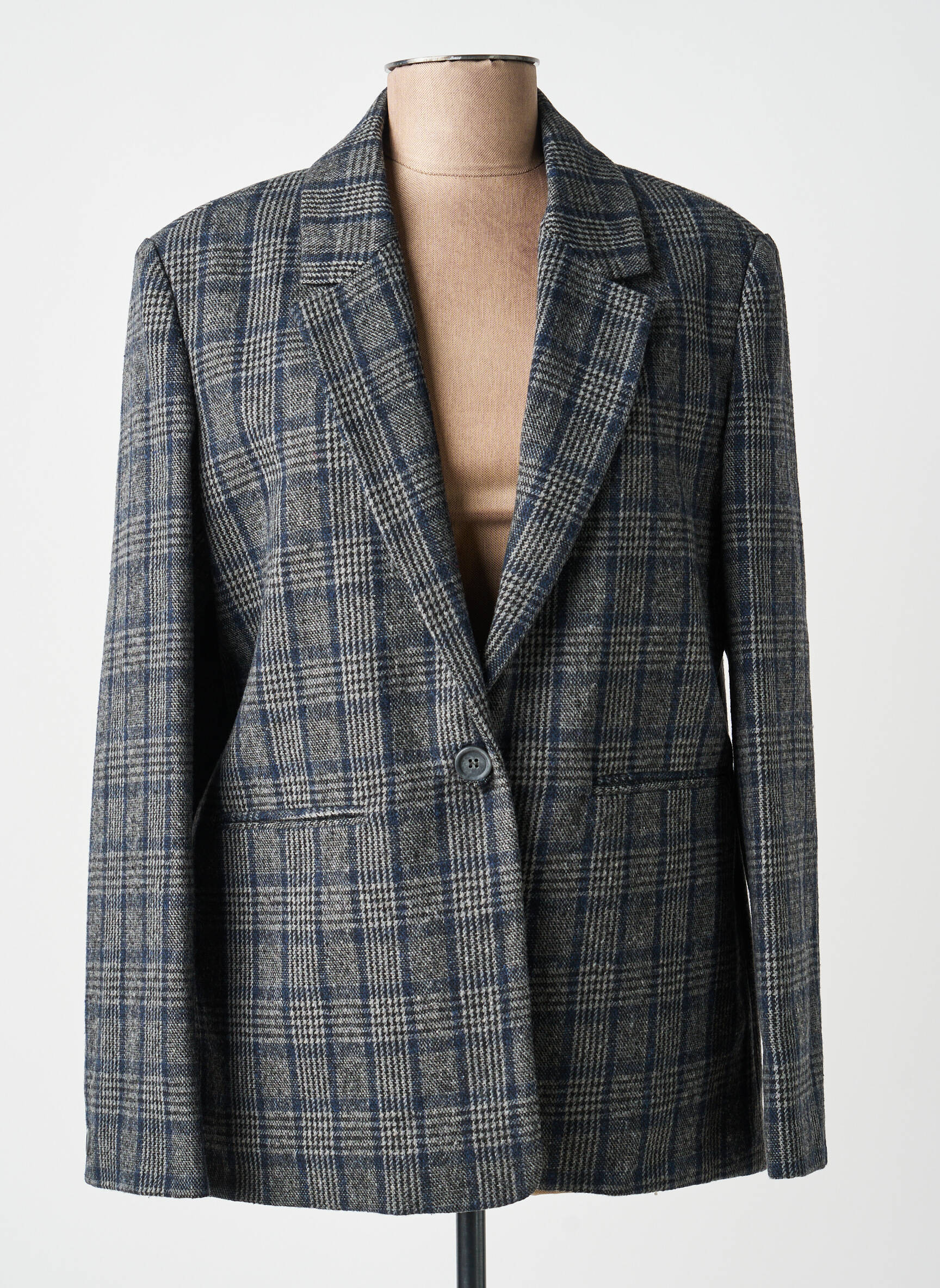 Blazer bleu SWILDENS femme
