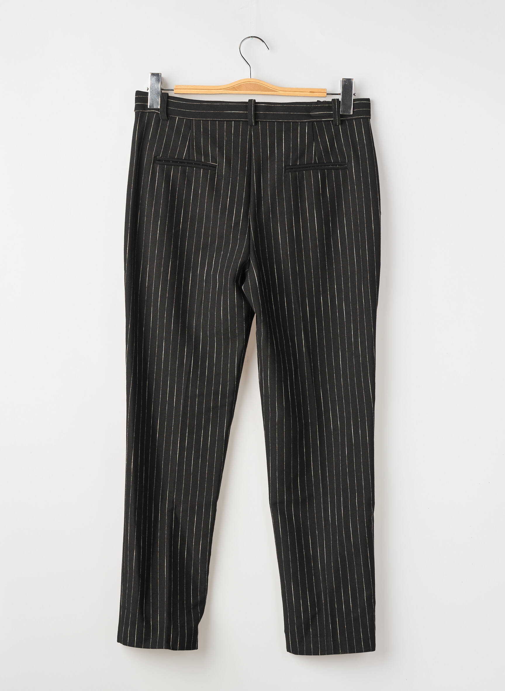 Pantalon droit noir PINKO femme