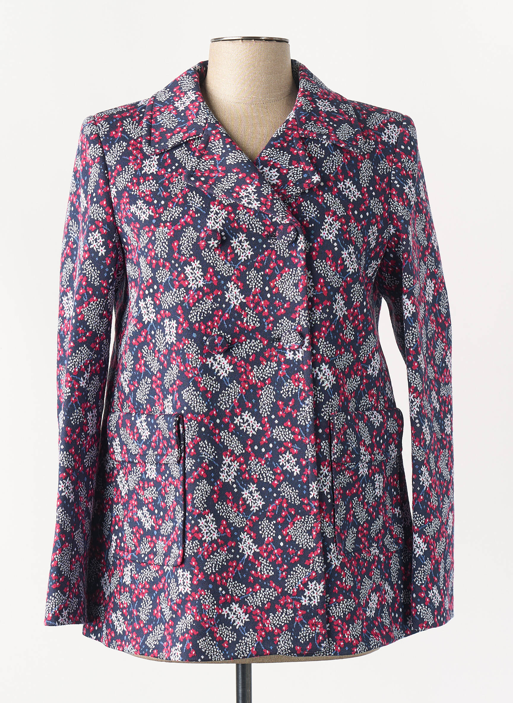 Manteau court bleu PAUL & JOE femme