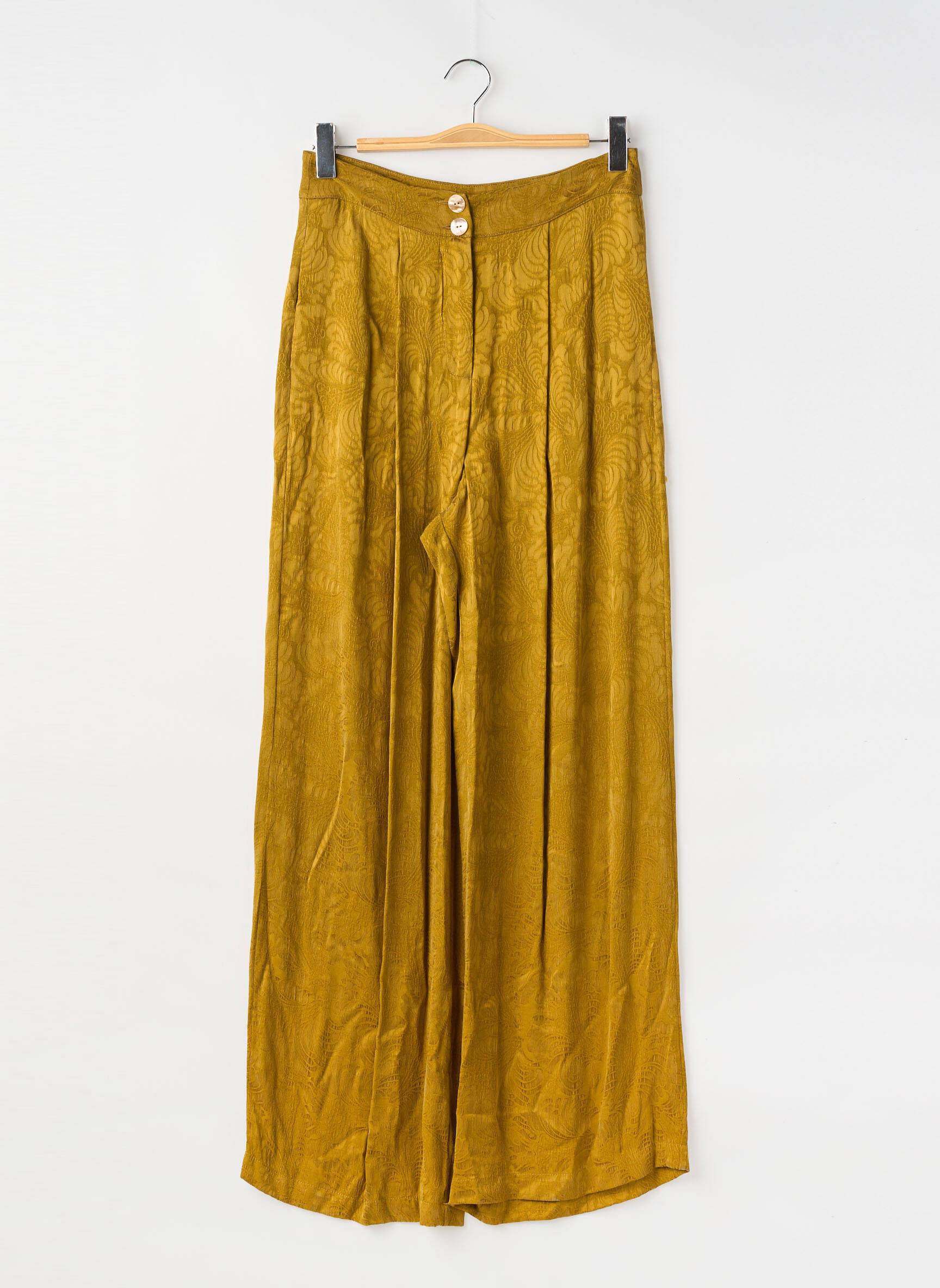 Pantalon large marron MOMONI femme
