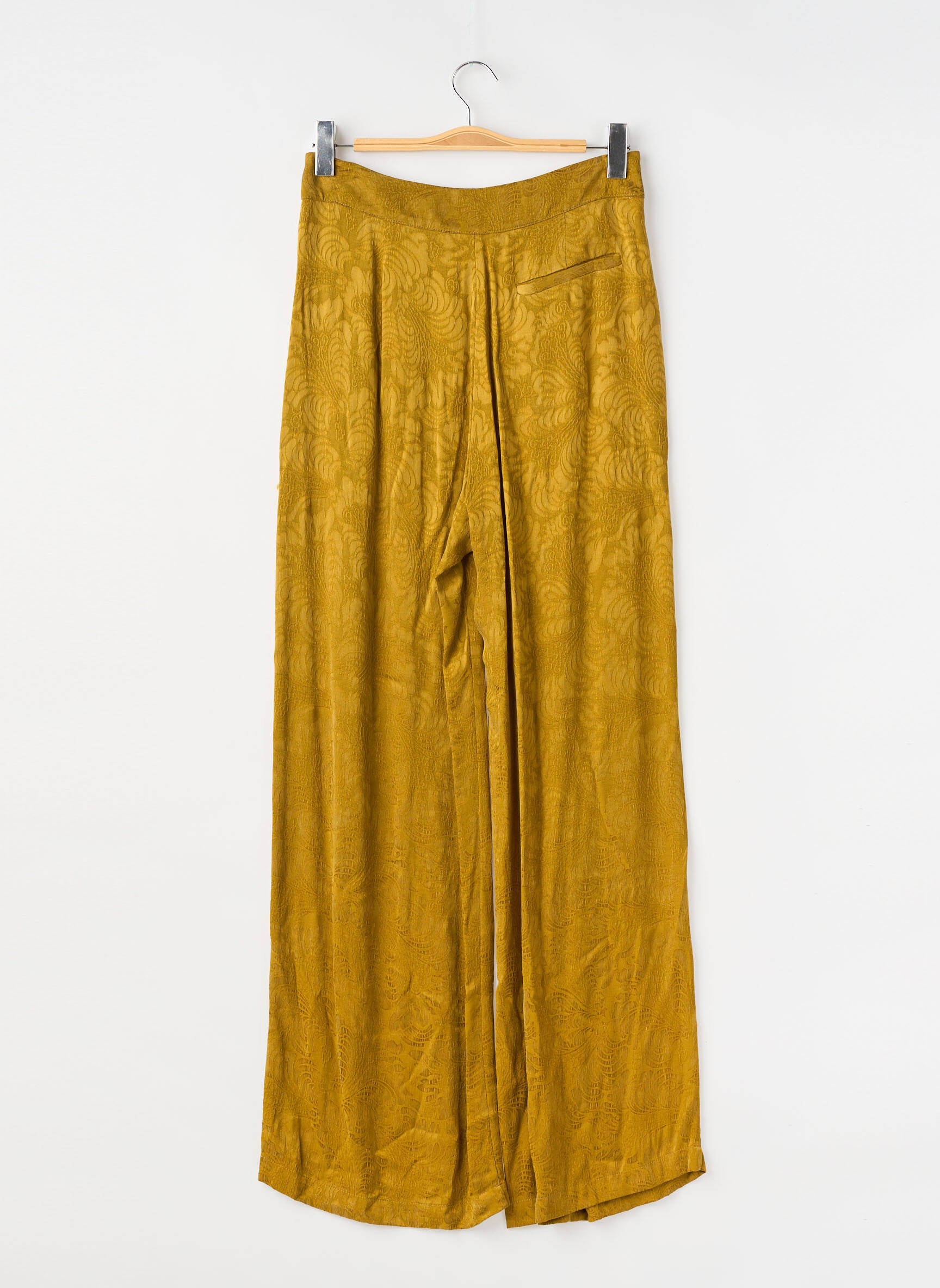Pantalon large marron MOMONI femme